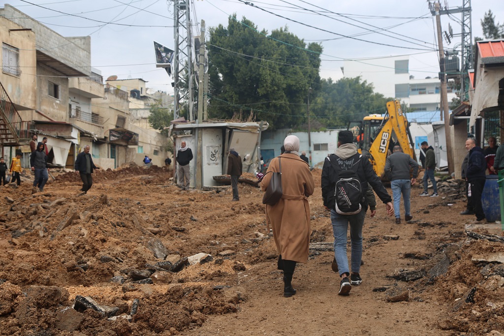 מחנה אל-פארעה: עשרה ימים של מצור, עקירה וחורבן