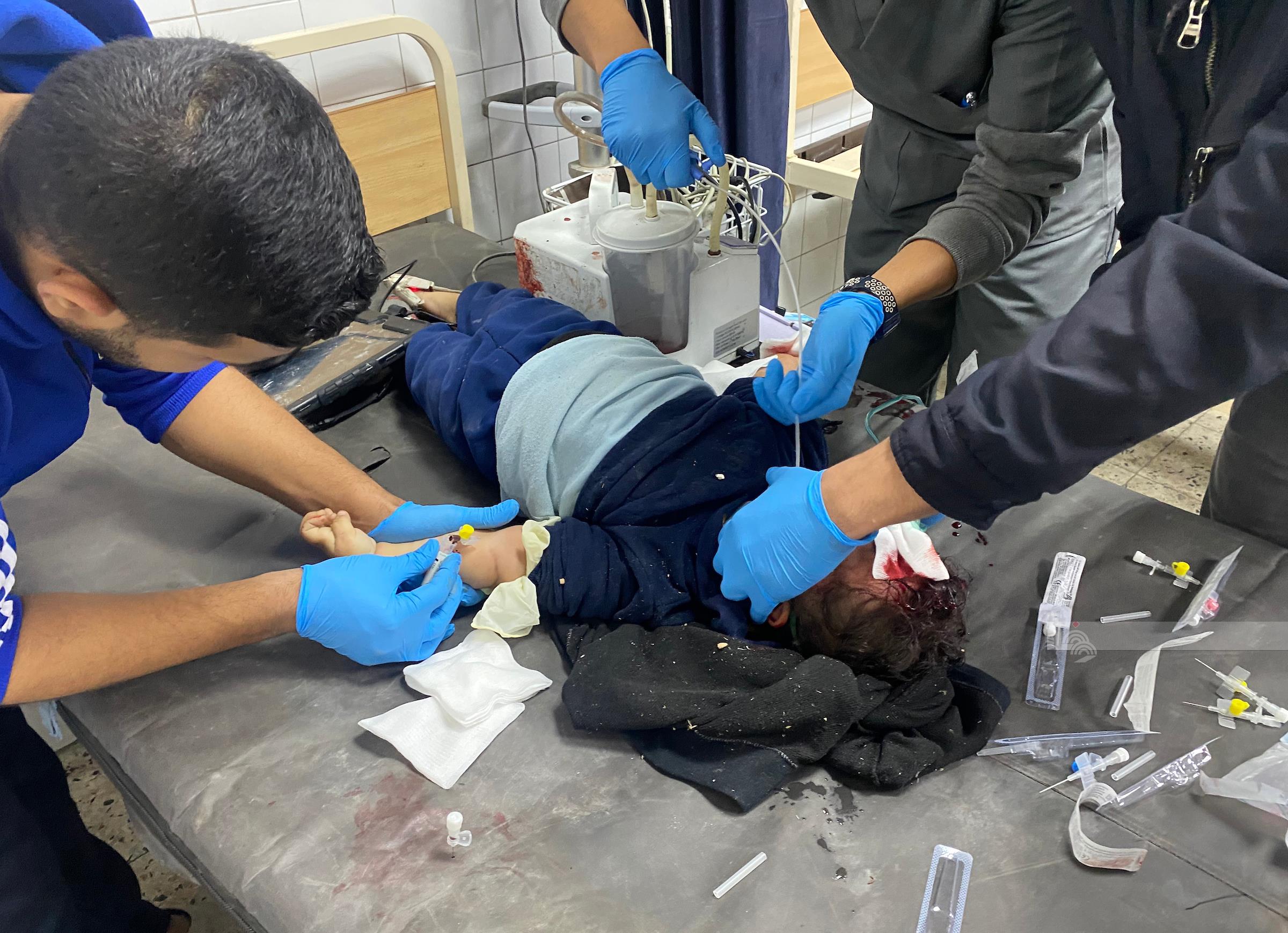 שני הרוגים בתקיפת כוחות הכיבוש על בית החולים כמאל עדואן בצפון רצועת עזה