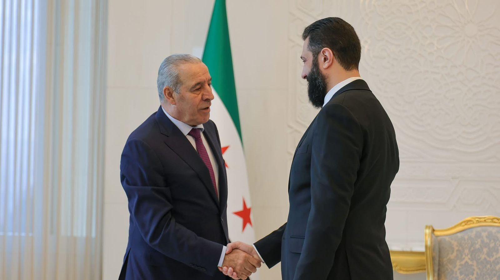 א-שייח' דן עם נשיא סוריה בהתפתחויות האחרונות באזור