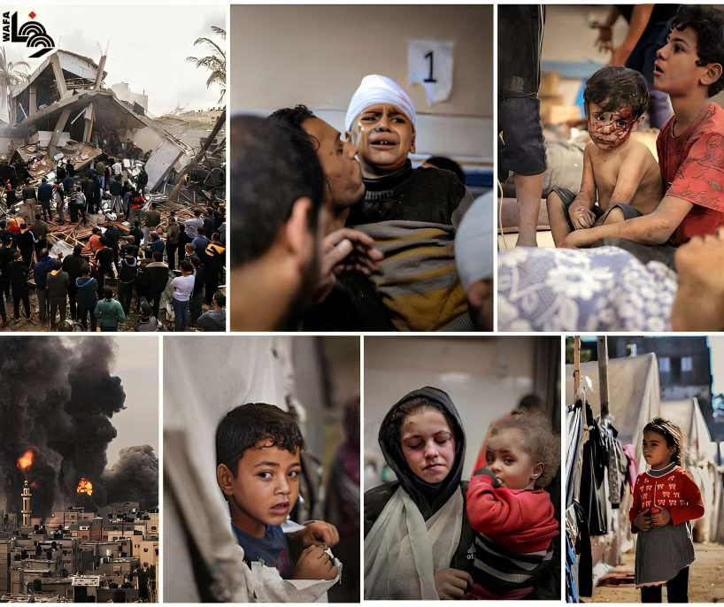 עשרות נפגעים בקרב אזרחים פלסטינים חפים מפשע בעקבות המשך מתקפת כוחות הכיבוש בעזה