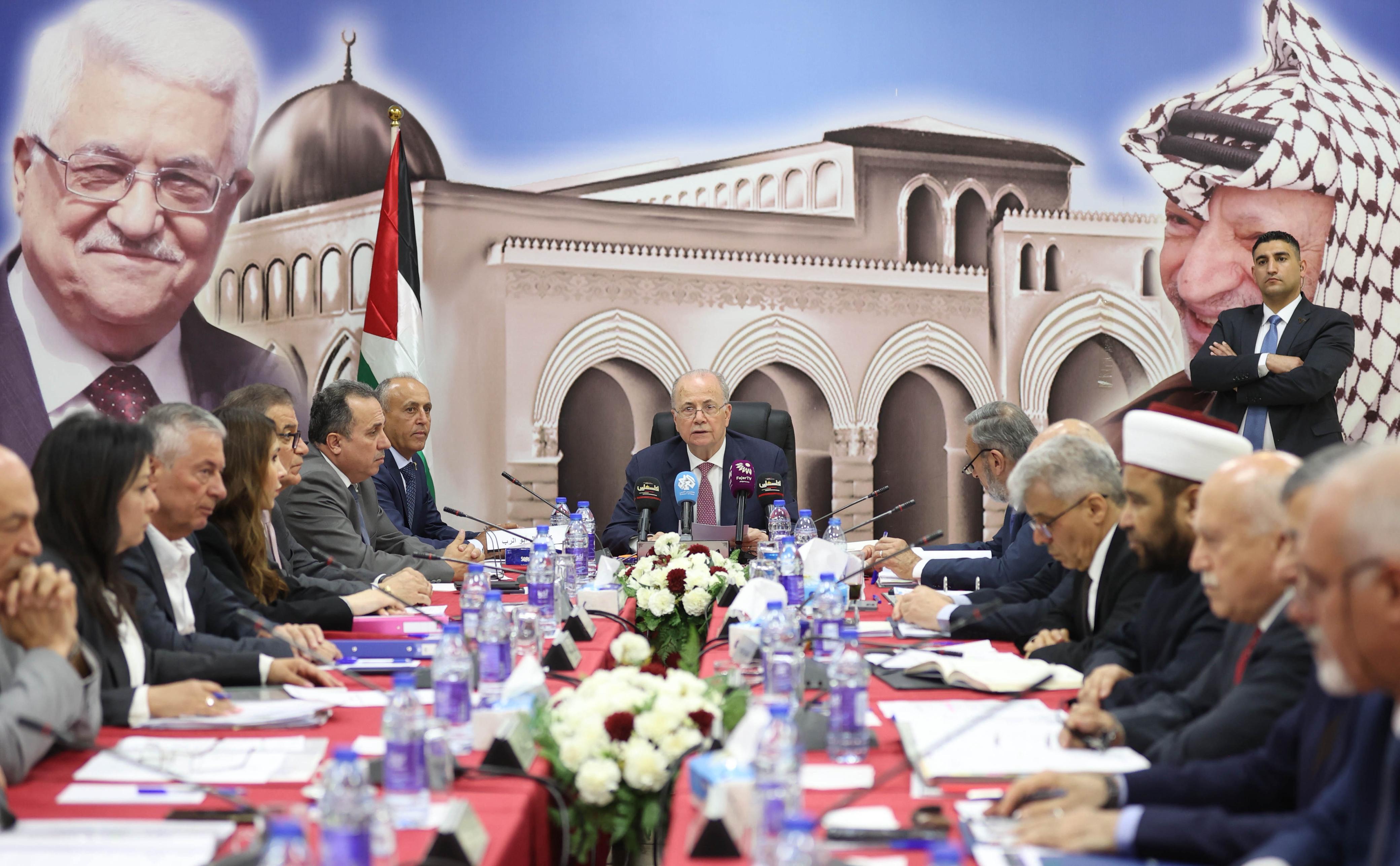 ראש הממשלה הפלסטיני בישיבת ממשלה בג'נין: מחויבים להגן על עמנו, לא נחדל מהמאבק