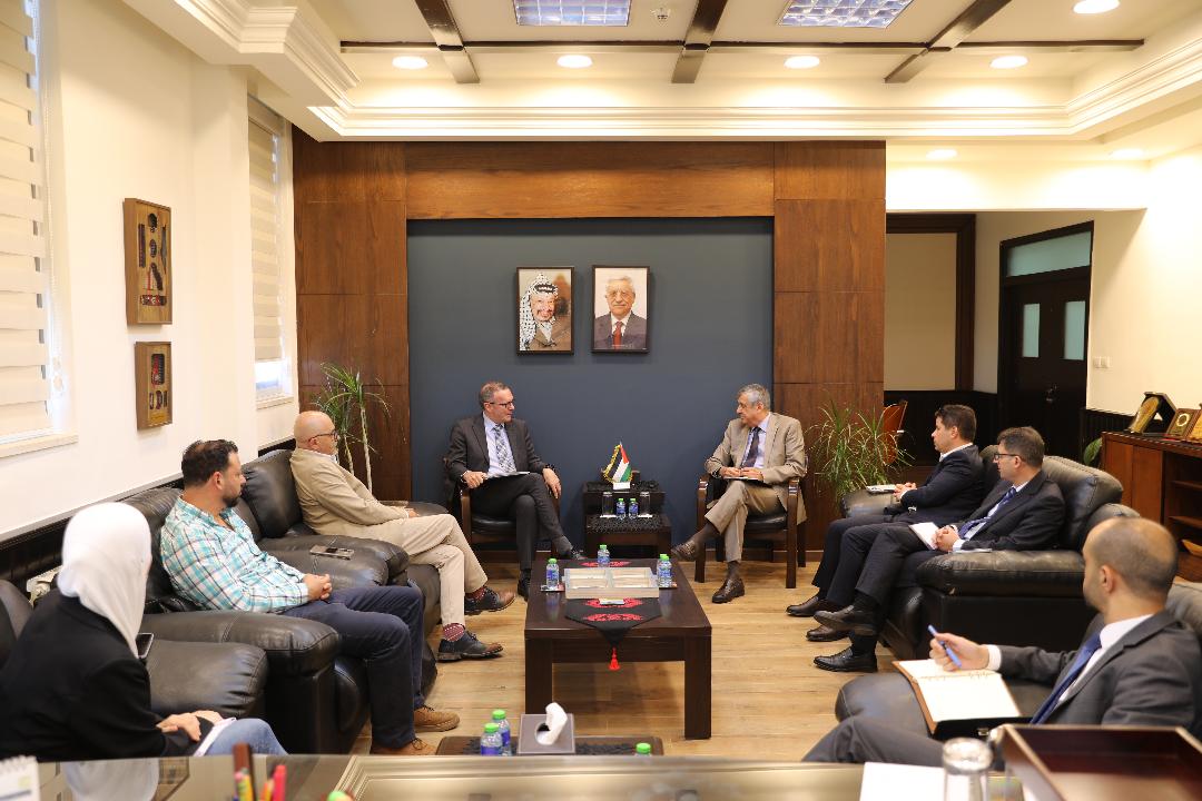 שר השיכון הפלסטיני ל־UNDP: יש להאיץ את תכניות השיקום בעזה והגדה