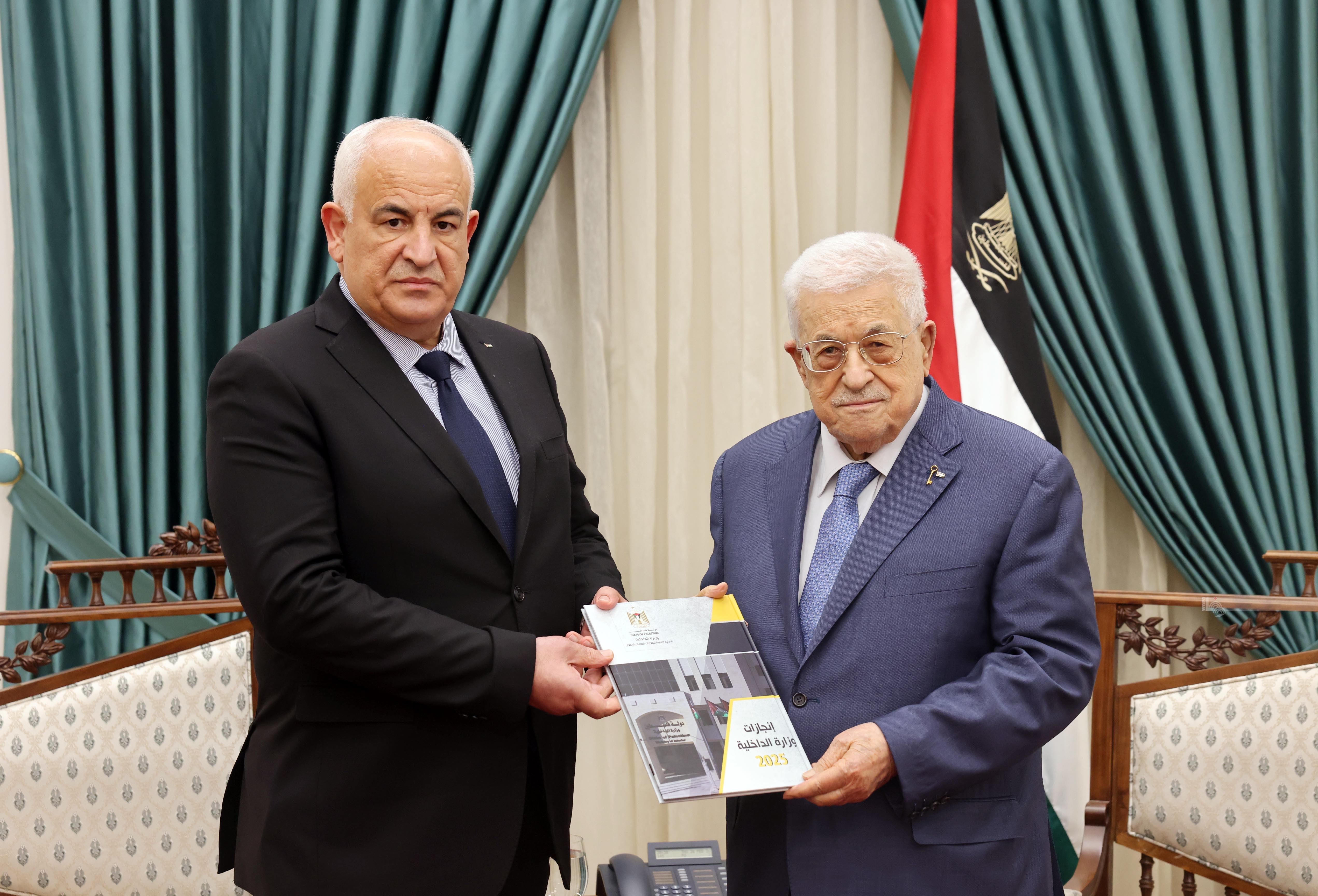 הנשיא קיבל את הדוח השנתי של משרד הפנים לשנת 2025