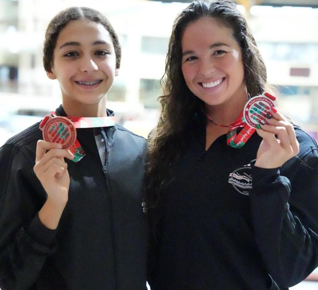 שלוש מדליות לנבחרת השחייה הפלסטינית ביום הראשון של האליפות הערבית