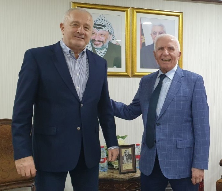 אל־אחמד הציג לשגריר רוסיה את ההתפתחויות בשטחי פלסטין