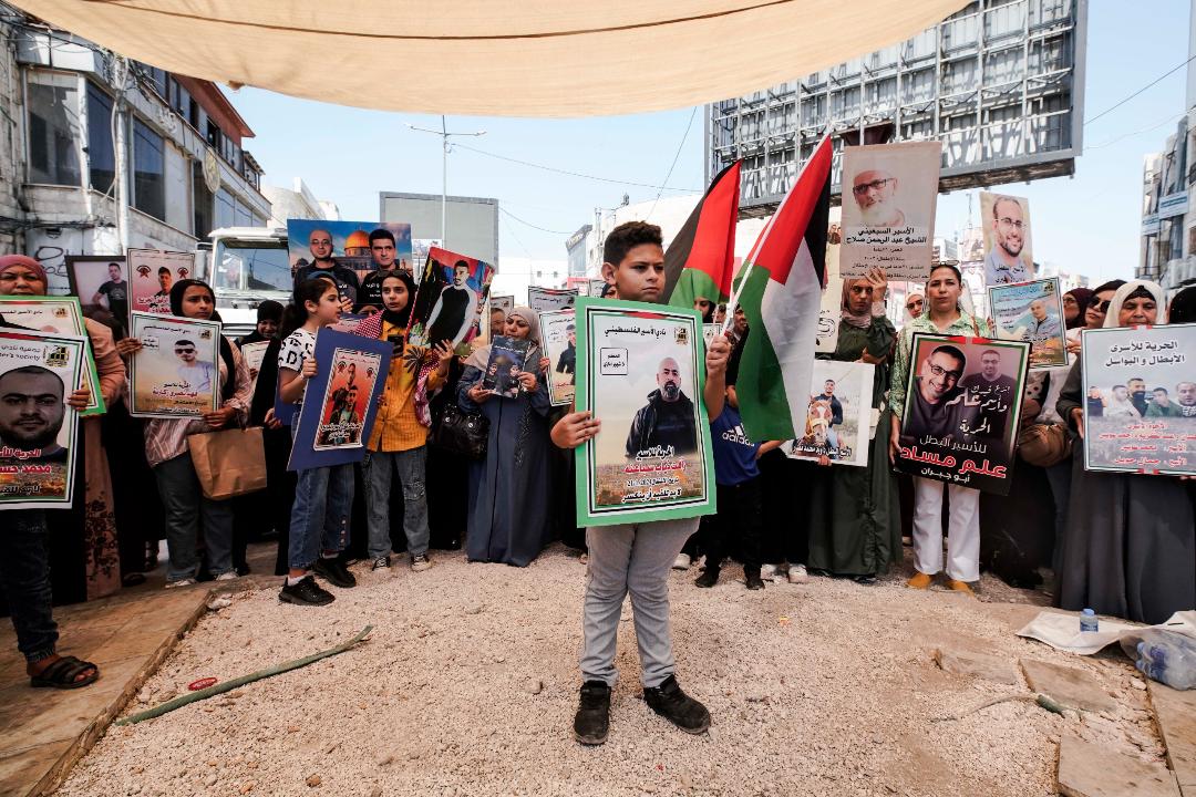 הפגנת תמיכה באסירים בג'נין: קריאה לשחרור מיידי