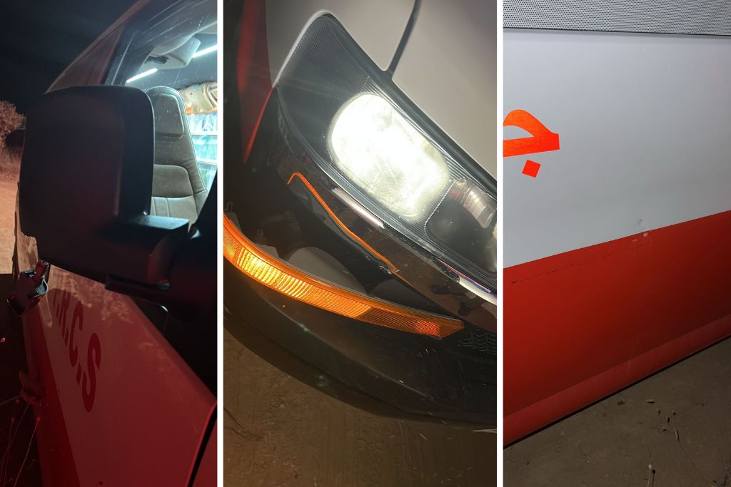 מתנחלים תקפו רכב אמבולנס מדרום לשכם