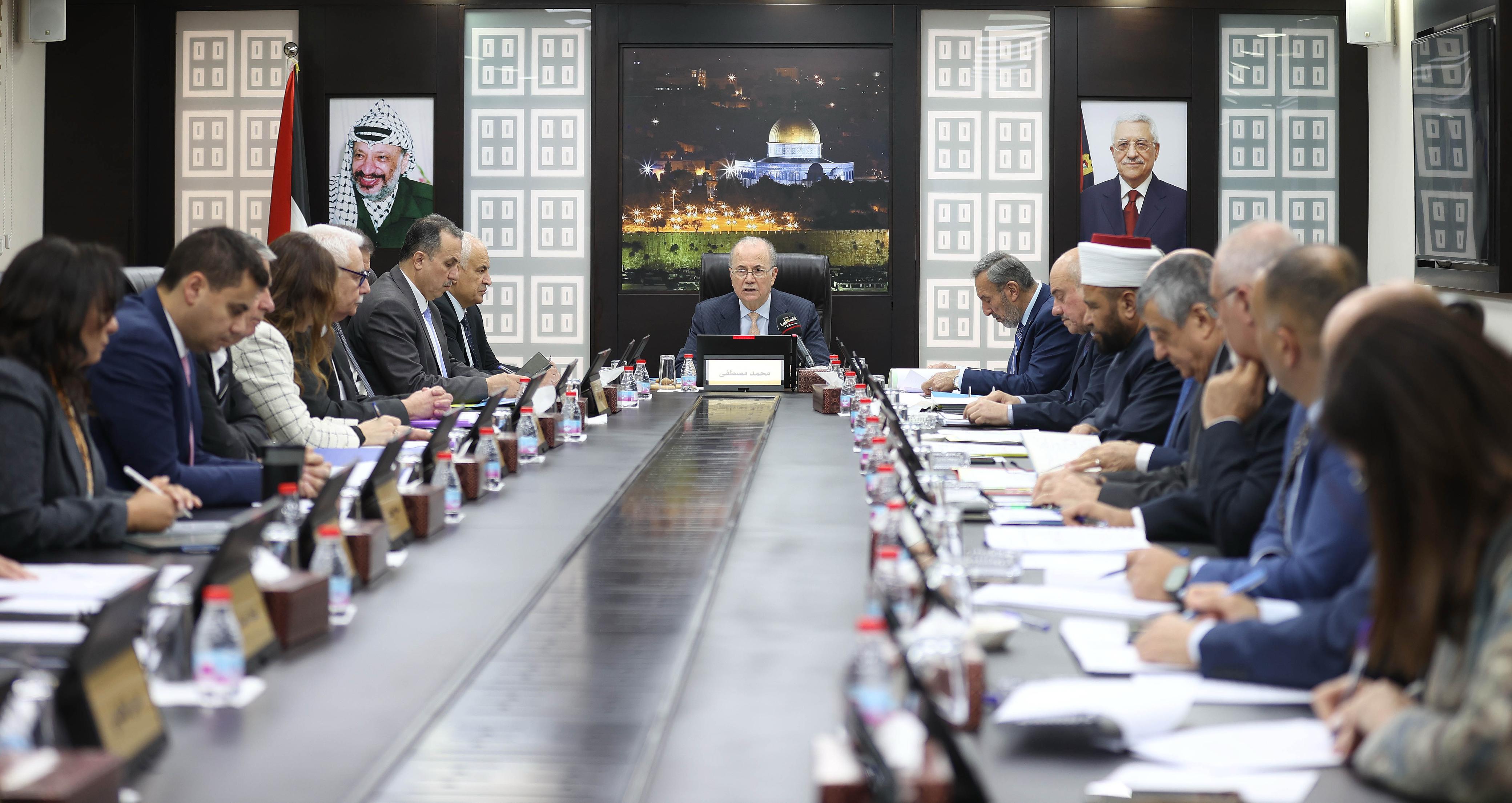 ראש הממשלה מוחמד מוסטפא: הממשלה תקדם את ניהול ענייני עזה ותפעל להקלת המצור