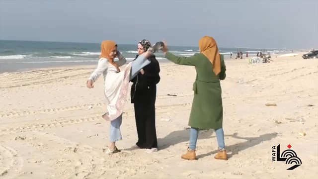 לראשונה בנות עזה בקורס הגנה עצמית