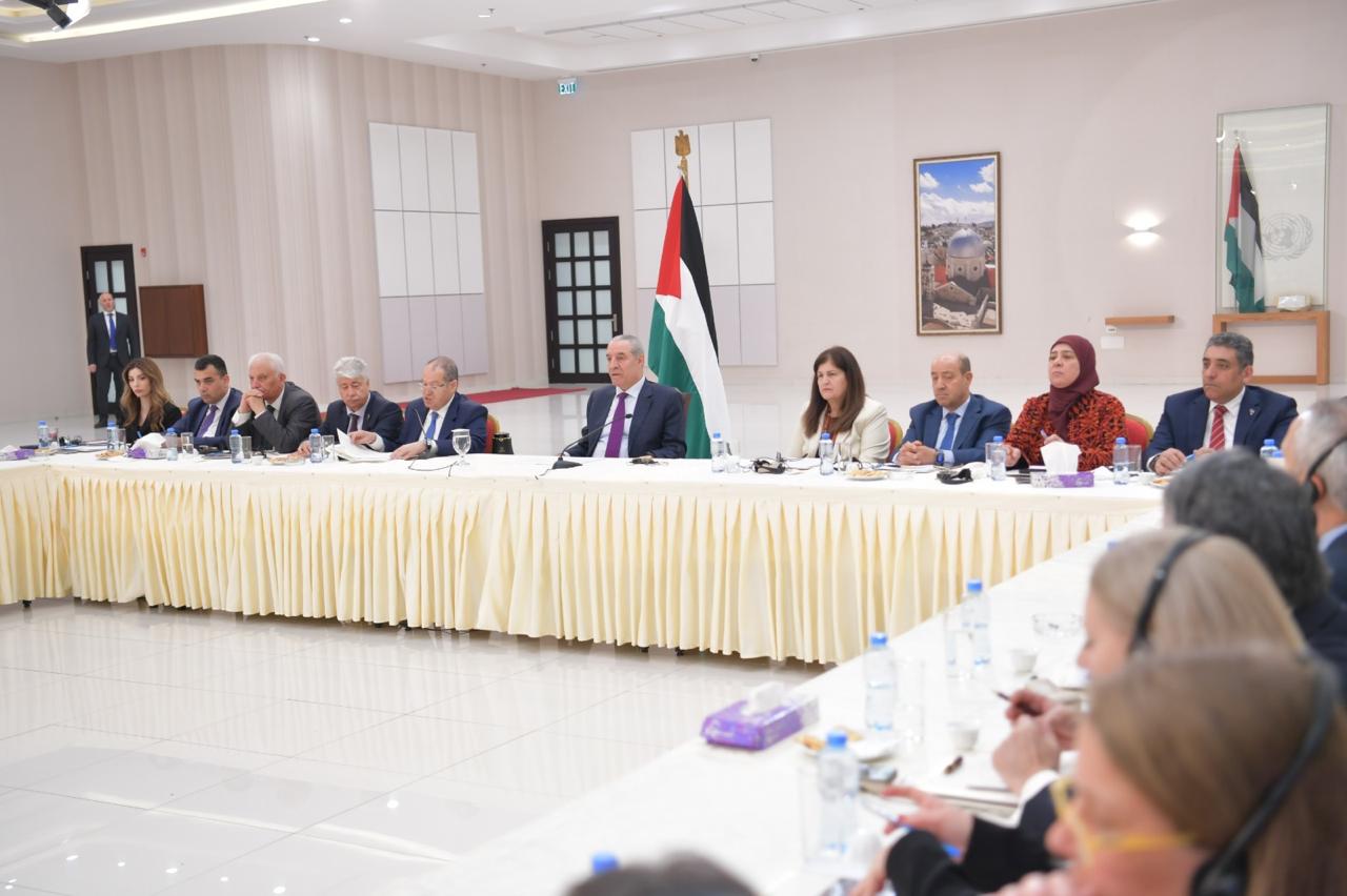 א-שייח לשגרירים: המשך הכיבוש וההפרות בעזה מסכנים את פתרון שתי המדינות