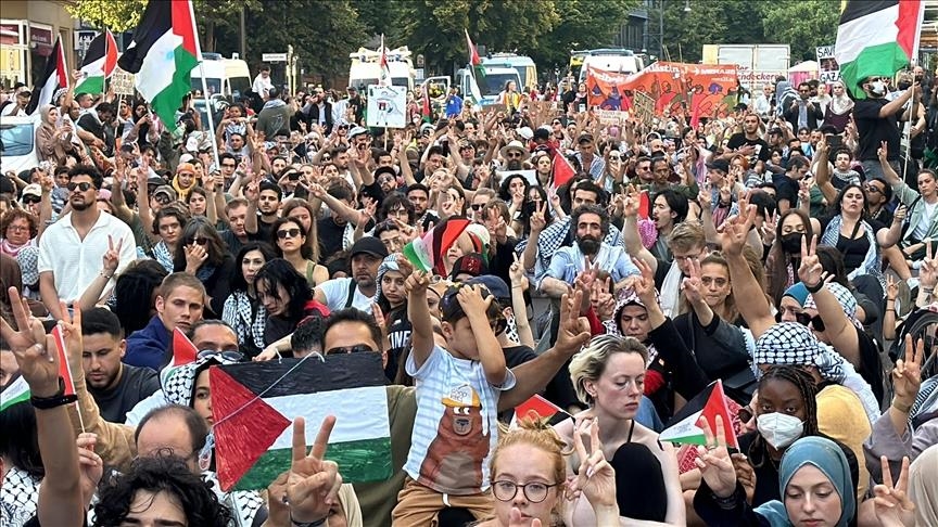 מחאות בארה"ב בדרישה לשחרור הסטודנט הפלסטיני מחמוד ח'ליל