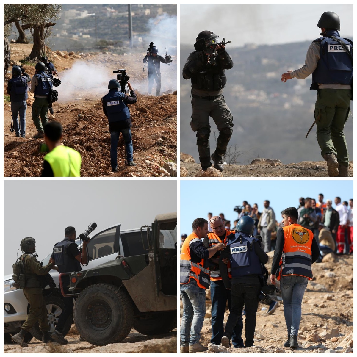 343 פשעי כיבוש נגד עיתונאים ברבעון הראשון: 15 הרוגים ו־15 עצורים