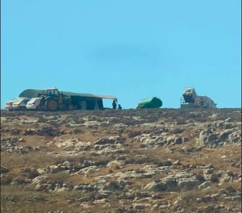 מתנחלים הקימו מאחז מצפון לאל־בירה