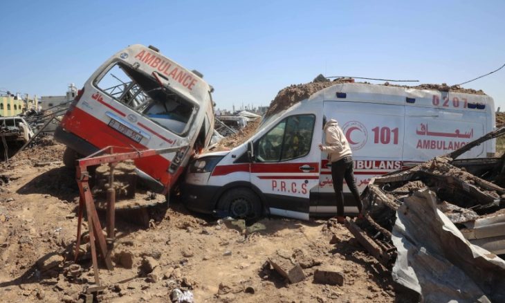 הסהר האדום: תשעה מאנשינו נצורים ברפיח זה חמישה ימים, ישראל נושאת באחריות