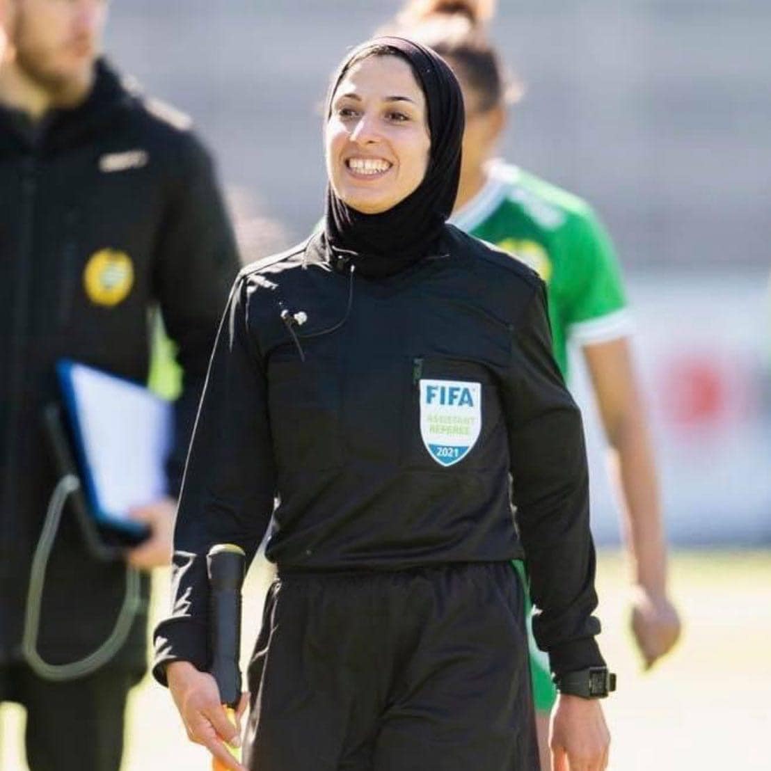 גאווה פלסטינית:שופטת בכדורגל נבחרה לשפוט בטורניר בינלאומי