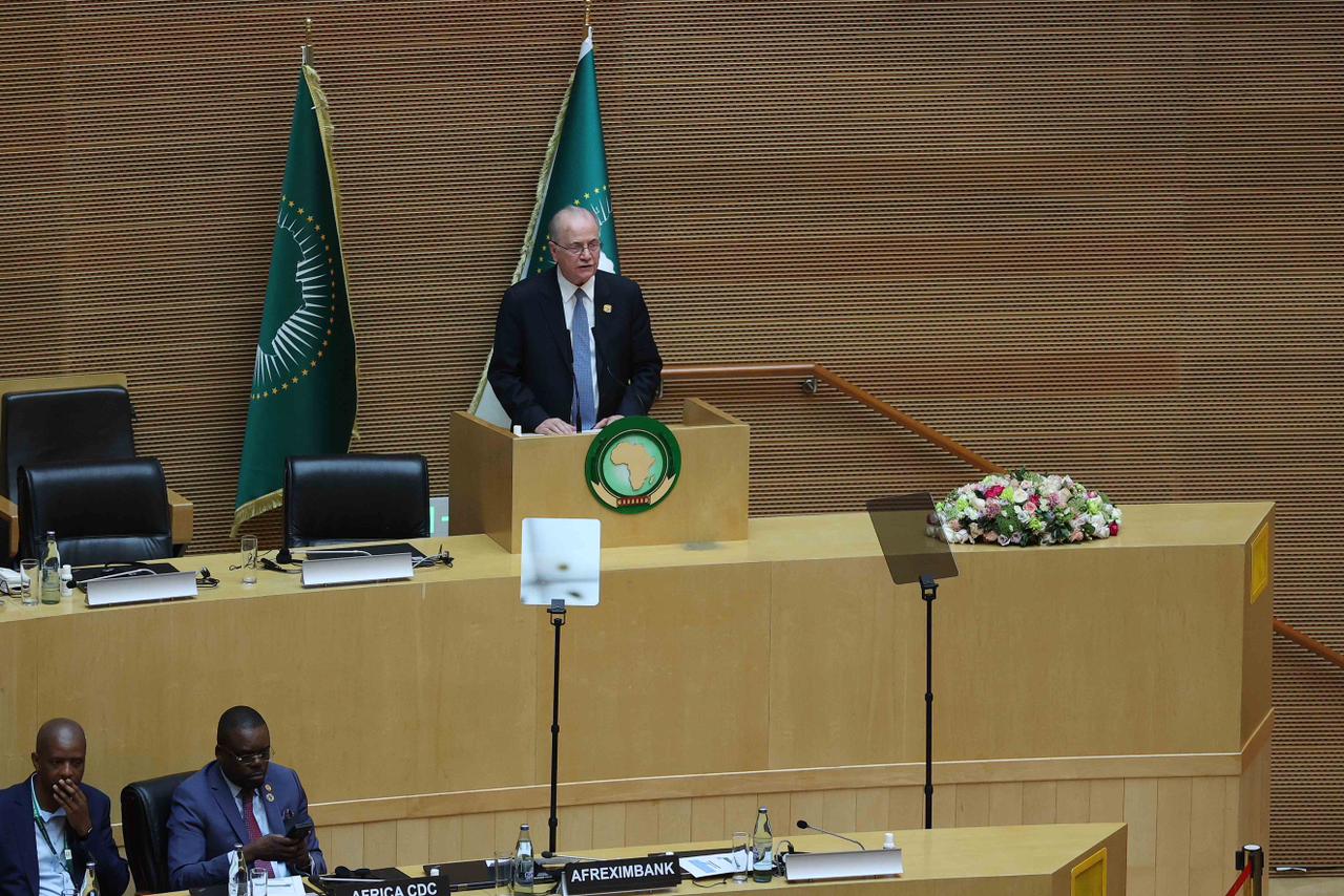 מוסטפא השתתף בפסגת האיחוד האפריקאי ה־39 כנציגו של הנשיא מחמוד עבאס