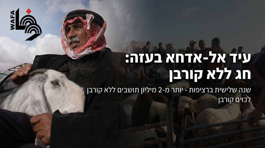 עיד אל־אדחא בעזה: חג ללא קורבן, רעב במספרים