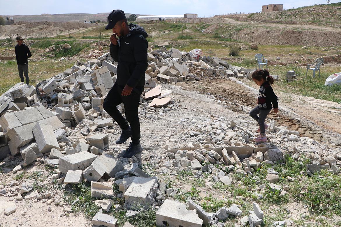 המשך מדיניות הריסת בתי הפלסטינים בעמק הירדן
