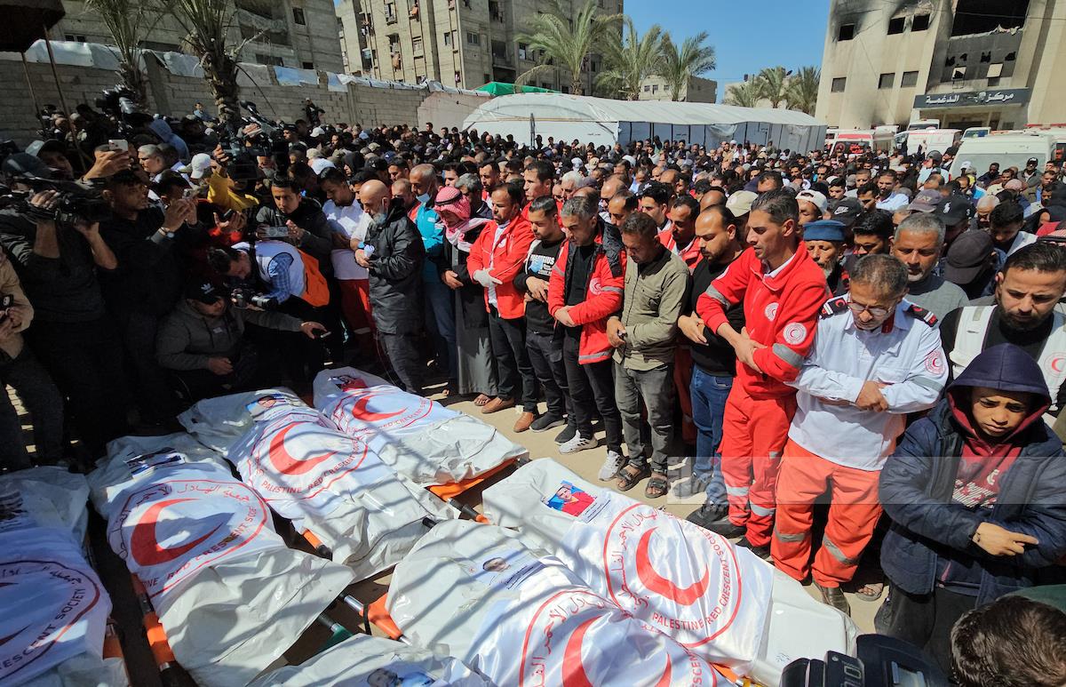 עדויות חדשות חושפות: כוחות הכיבוש הוציאו להורג פרמדיקים ברפיח