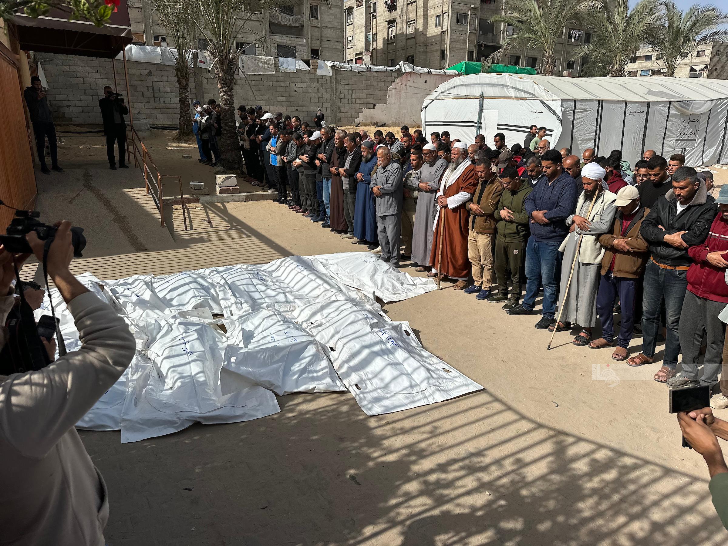 8 הרוגים, בהם ילד, בתקיפת כוחות הכיבוש בשכונת א-סלאם בח'אן יונס