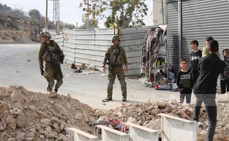 הזרמת כוחות הכיבוש לחברון