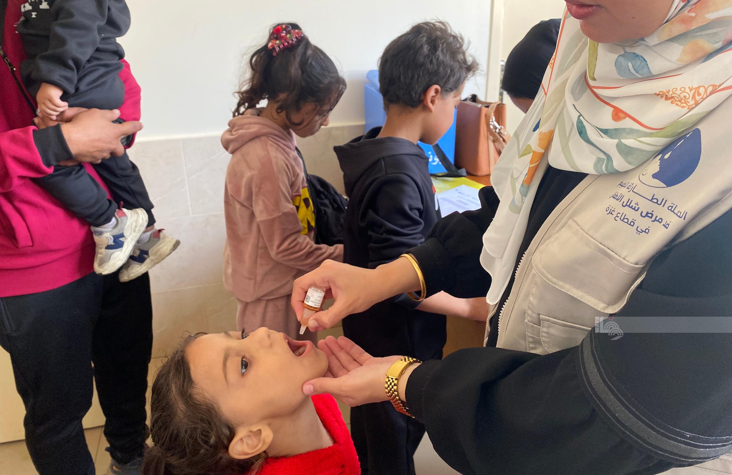 מבצע חירום לחיסון נגד שיתוק ילדים בעזה הוארך בשל המצב הביטחוני