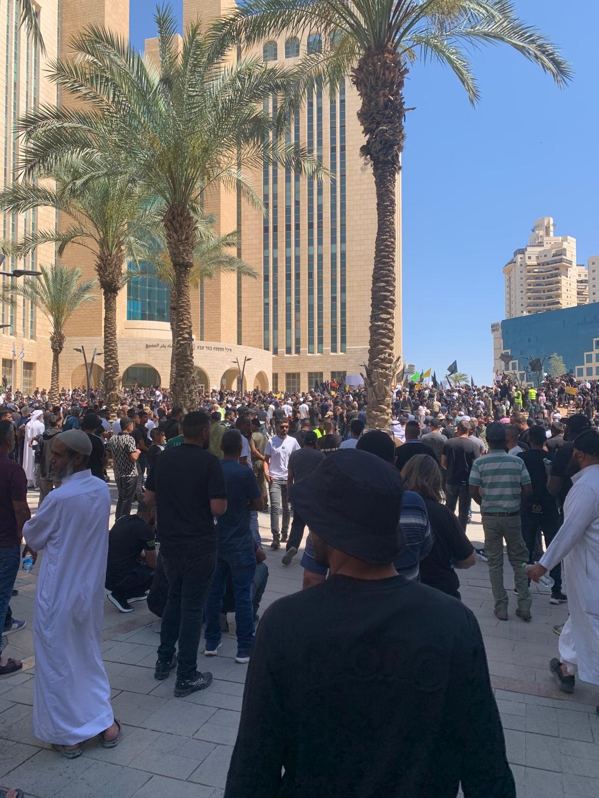 הפגנה המונית בנגב נגד תוכניות ההריסה, העקירה והגירוש של ממשלת ישראל