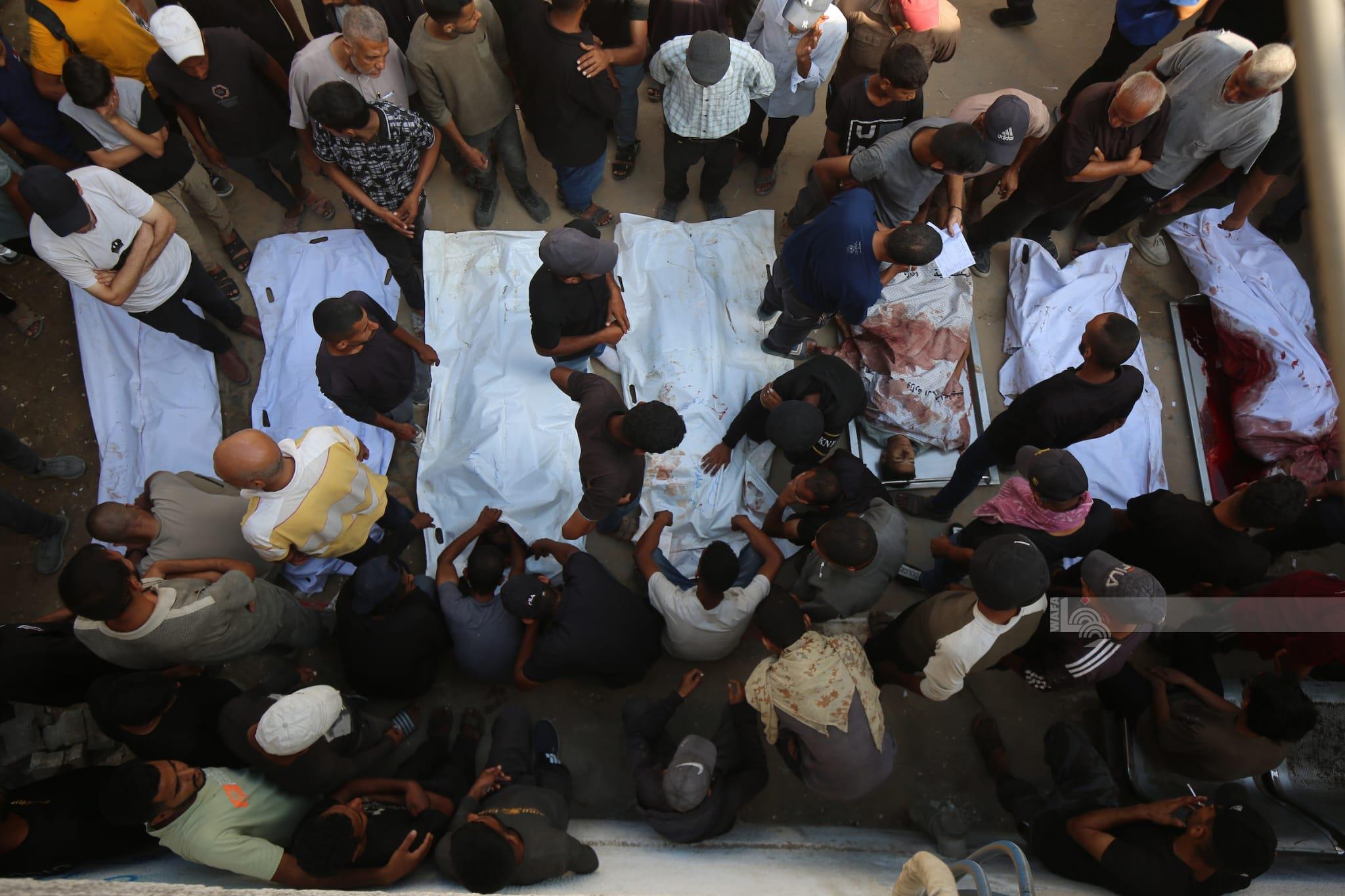 7 הרוגים ועשרות פצועים מירי כוחות הכיבוש לעבר ממתיני הסיוע בצפון ובמרכז עזה