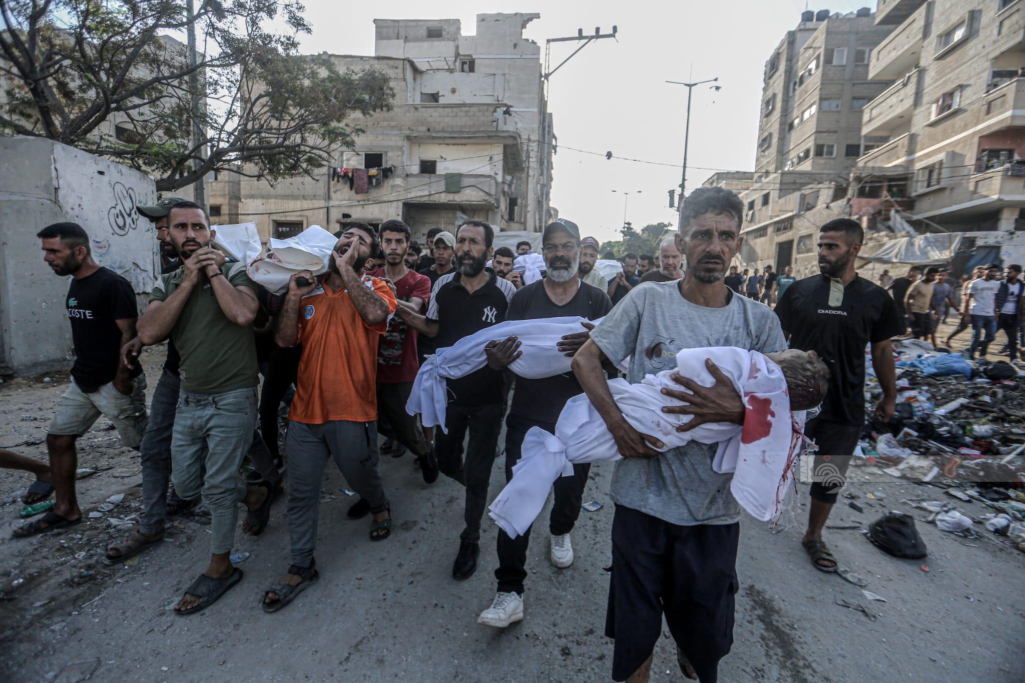 4 הרוגים, בהם שני ילדים, במתקפה של כוחות הכיבוש על מחנה א-נוסייראת