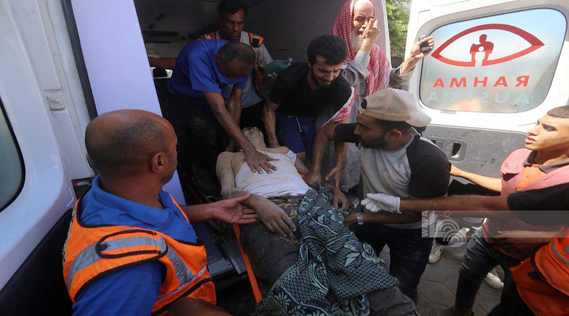 חמש גופות הועברו לבית החולים בעקבות מתקפה בעזה