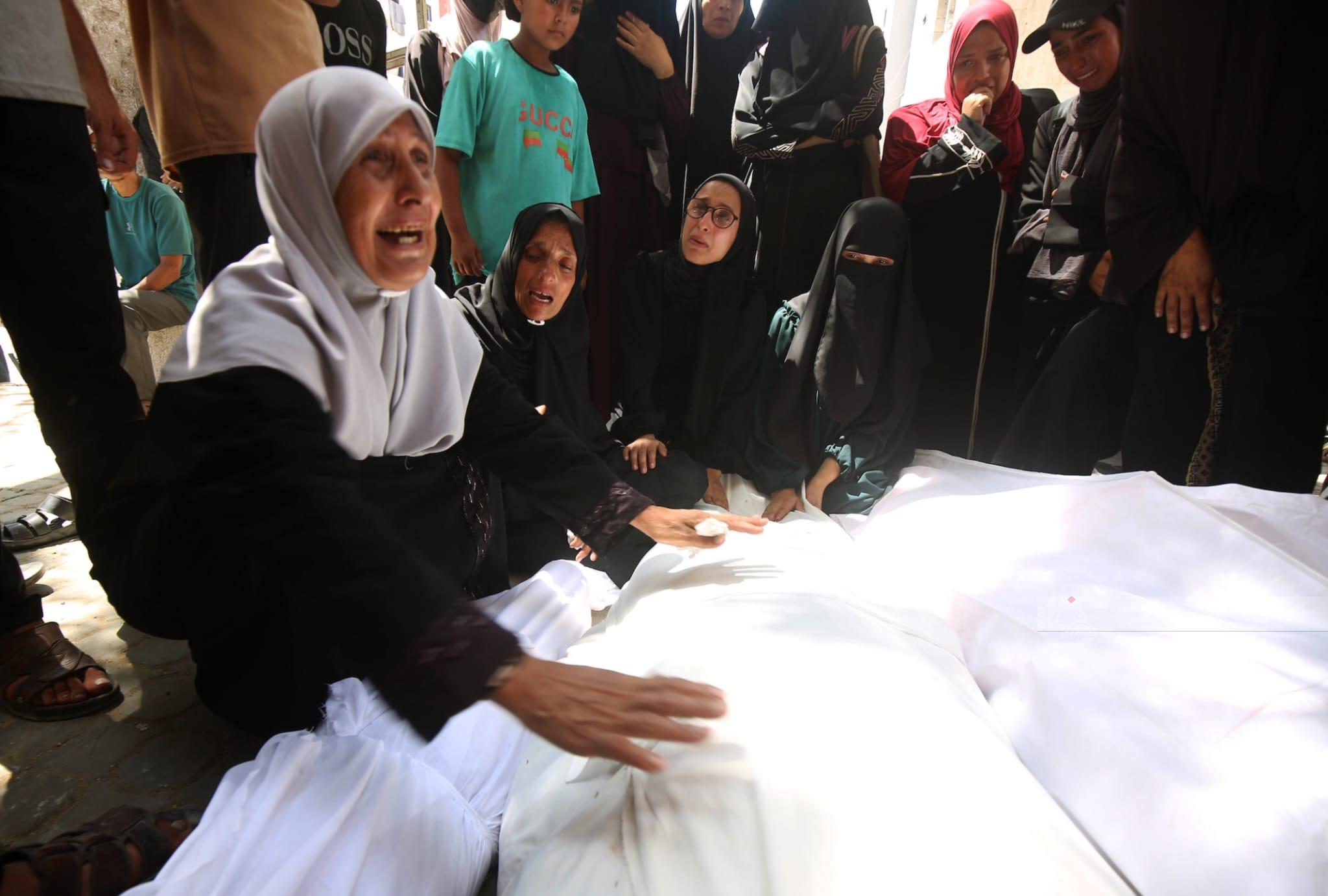 4 הרוגים ופצועים בתקיפת כוחות הכיבוש על אוהל פליטים במערב עזה