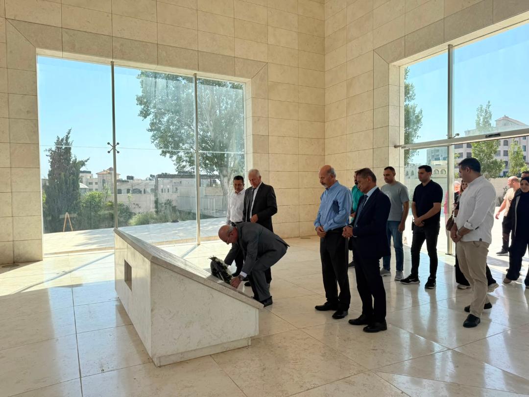ברמאללה ציינו 97 שנים להולדתו של המנהיג יאסר ערפאת