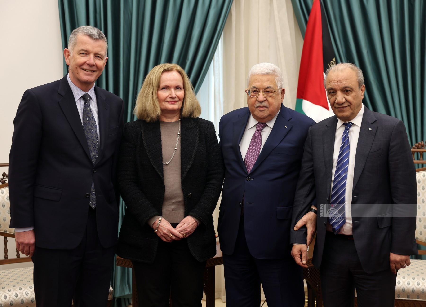 הנשיא סקר בפני ההנהגה את המגעים עם הישראלים והאמריקאיים, ופגש ראש המודיעין הבריטי.