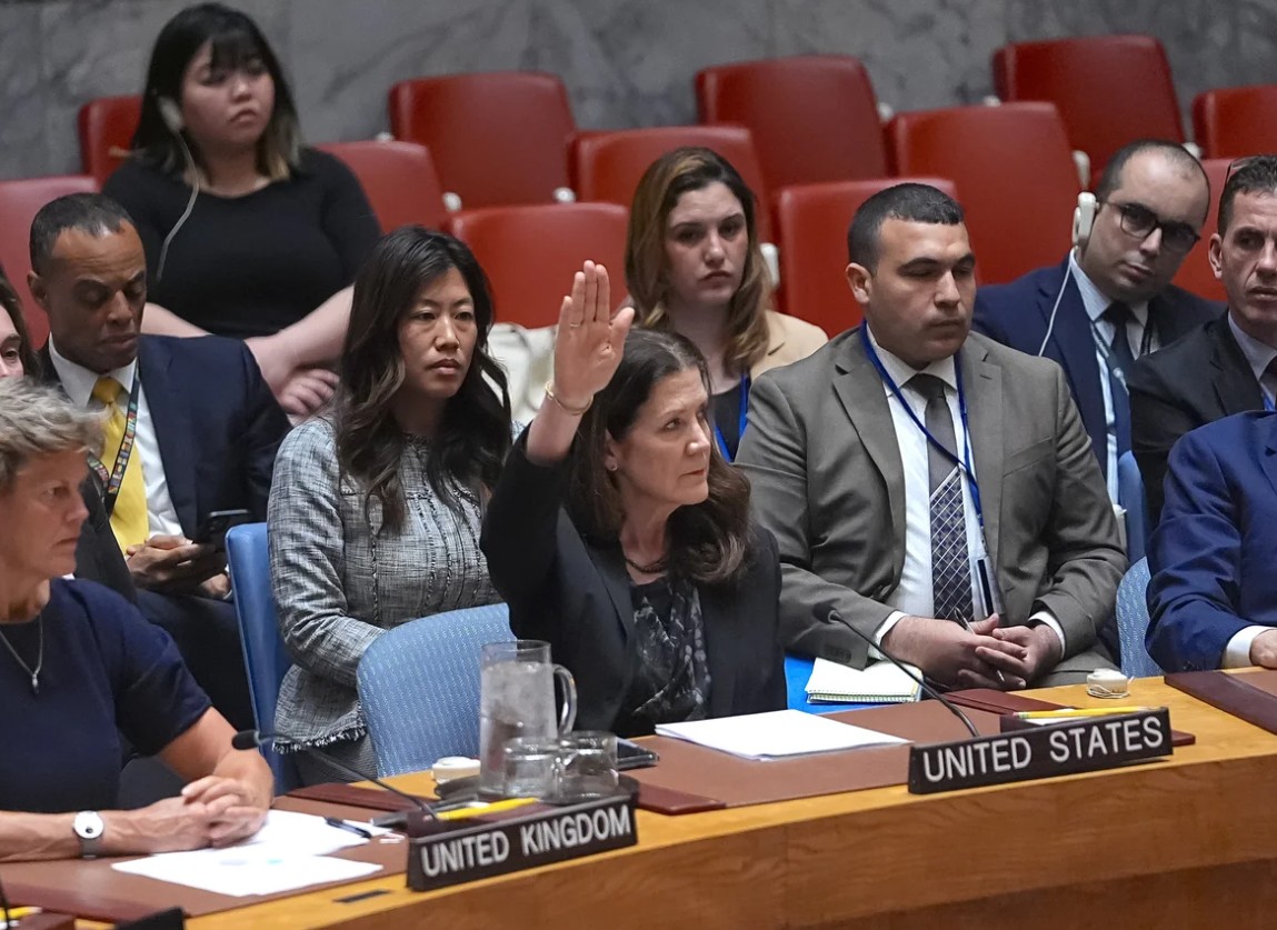 ארצות הברית הטילה וטו על הצעת החלטה במועצת הביטחון להפסקת אש בעזה