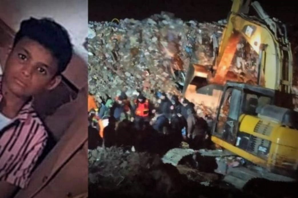 שתי טרגיות בעזה תינוק מת מקור ואחר נקבר באתר פסולת