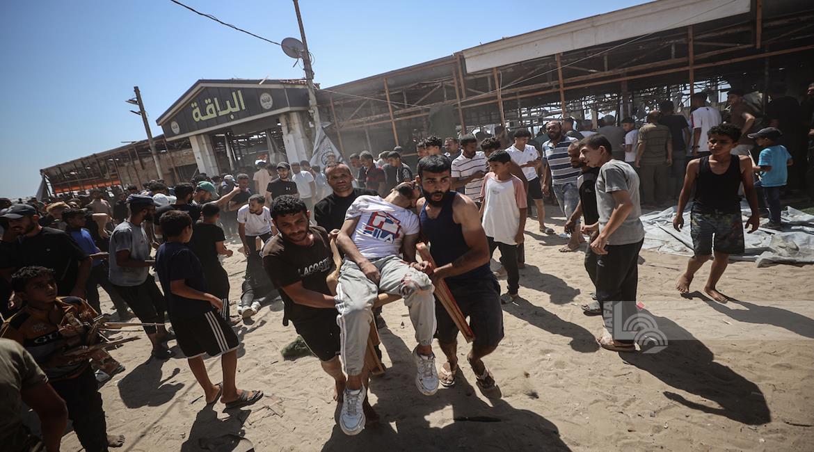 הוועד האולימפי הפלסטיני: השחקנים מוסטפא אבו עמאירה ומלאכ מסלח נהרגו בתקיפת בית קפה על חוף עזה