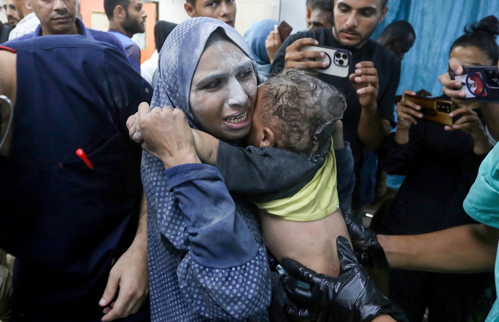 הפצצה ישראלית הביאה למותם של אישה ושלושה ילדים במתקפה על חאן יונס