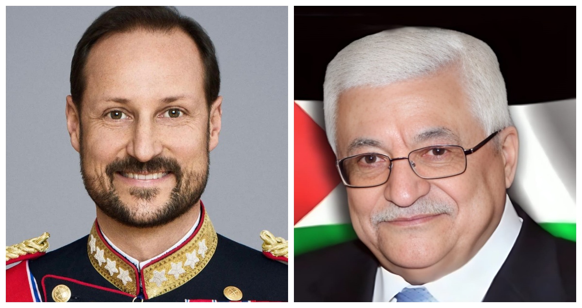 הנשיא עבאס הביע תנחומים למלך נורווגיה על מותו של המלך האראלד החמישי