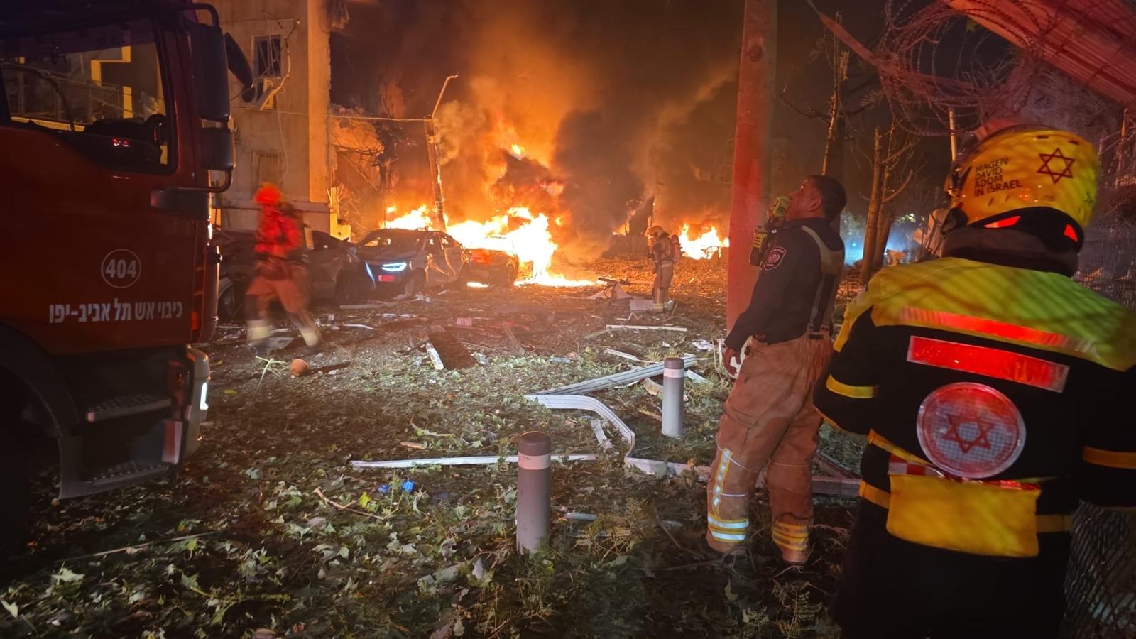 9 הרוגים ועשרות פצועים במטח טילים איראני לעבר ישראל