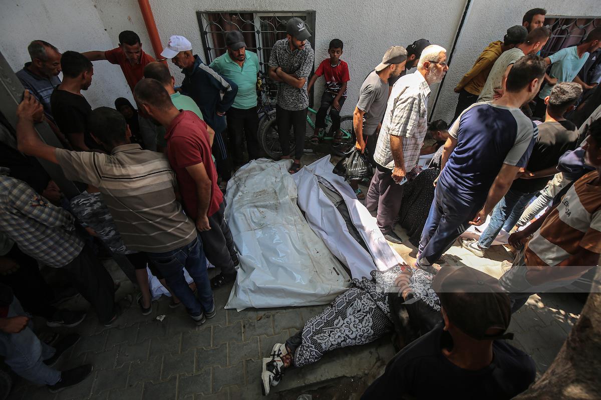 ארבעה הרוגים בהפצצת כוחות הכיבוש בצפון־מערב ח'אן יונס