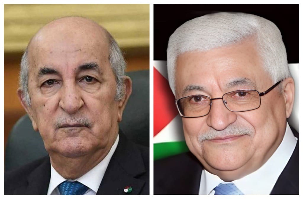 הנשיא עבאס הודה לנשיא תבון על תמיכתו בעם הפלסטיני ובסוגיה הפלסטינית
