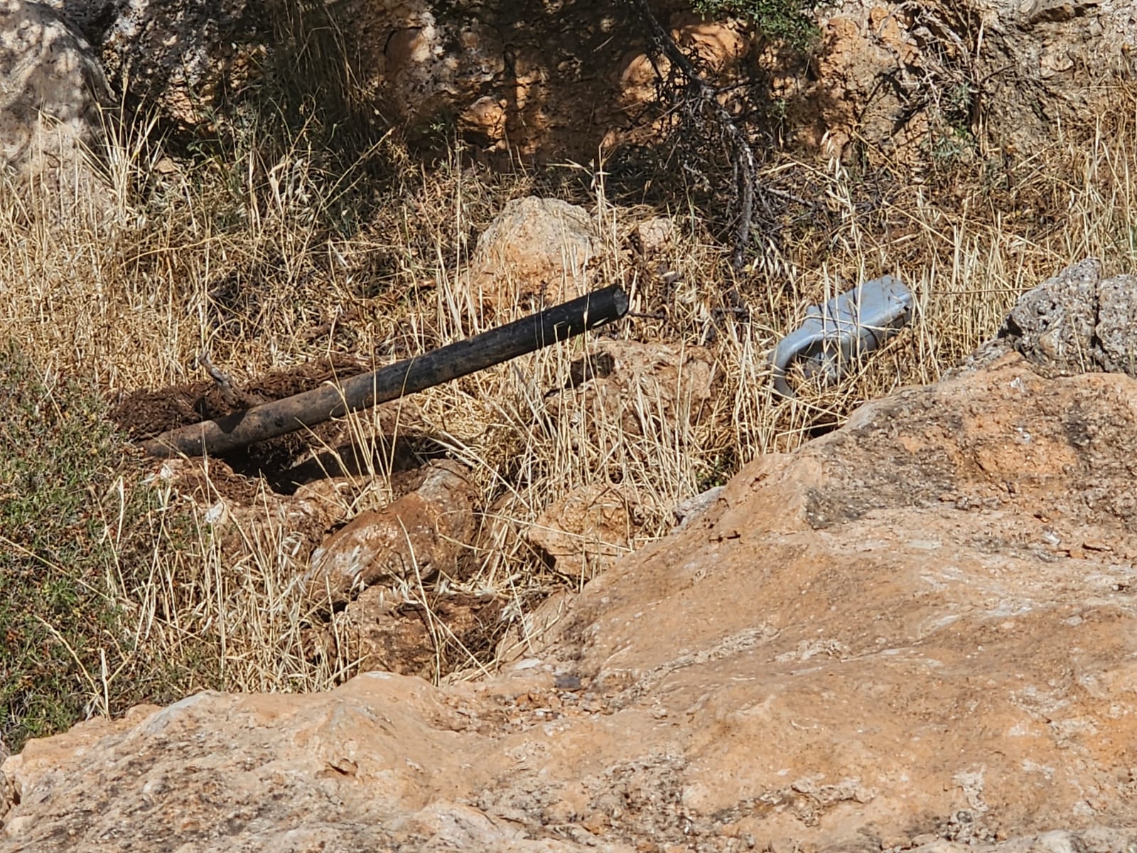מתנחלים השחיתו רשת מים בבקעת הירדן הצפונית