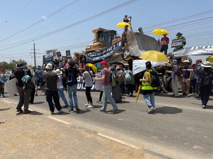 משטרת בר לב מנעה כניסת פעילי שלום לחומש