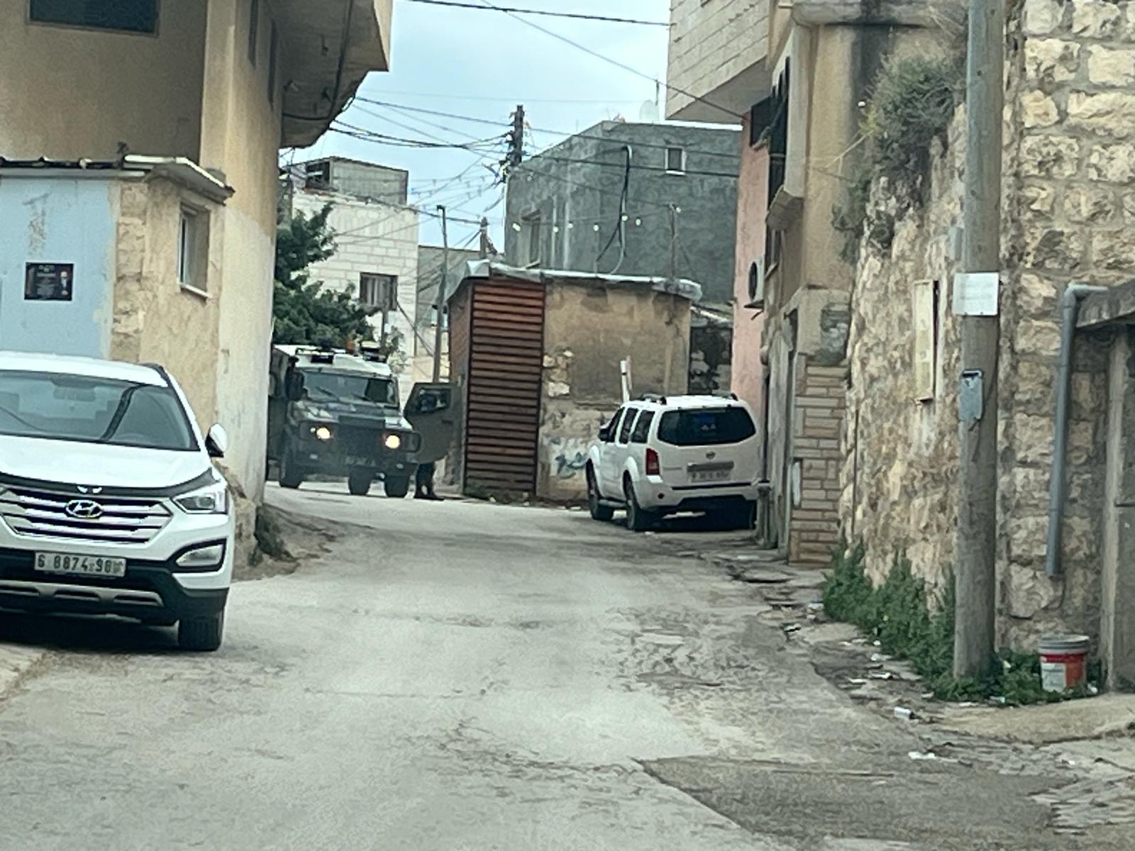 כוחות הכיבוש פשטו על העיירה א־זאוויה שבאזור סלפית