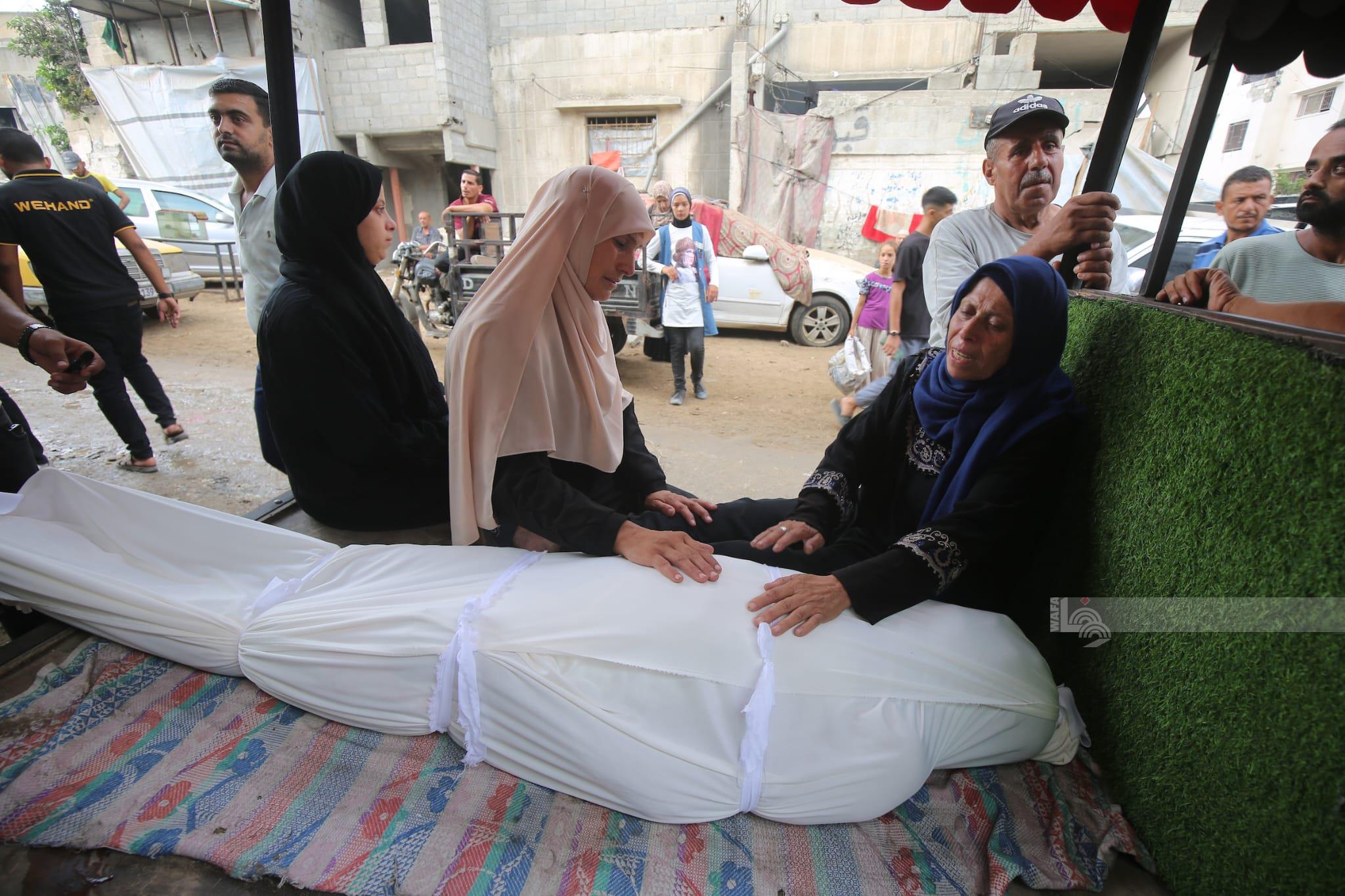 3 הרוגים בתקיפת כוחות הכיבוש על אוהל פליטים במואסי ח'אן יונס