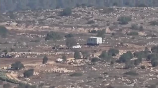 כוחות הכיבוש החלו להקים מאחז התנחלות חדש על אדמות פקועה