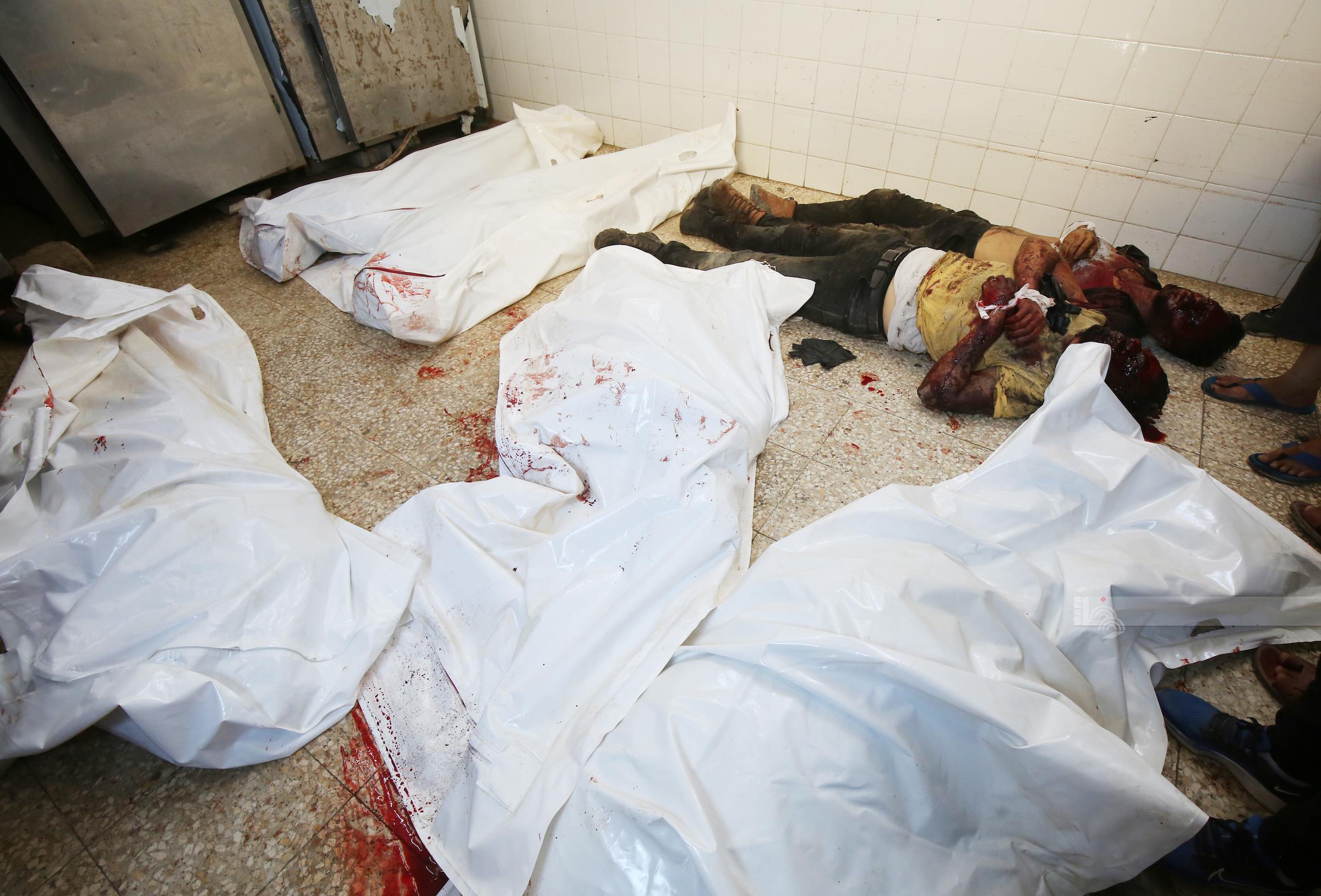 ארבעה הרוגים בהפצצה של כוחות הכיבוש הישראלים במחנה נוסייראת ברצועת עזה