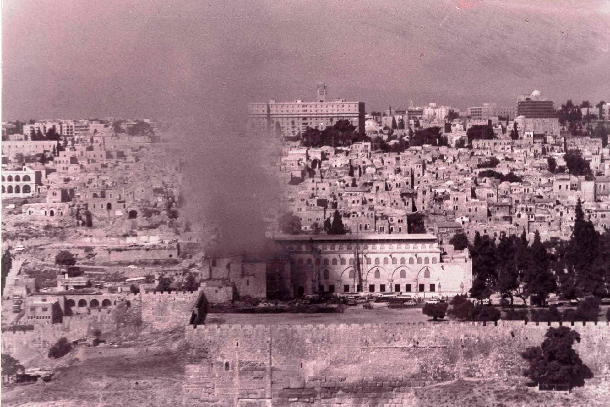 56 שנים לשריפת אל-אקצא: הניצוץ כבה אך השנאה לא נעלמה