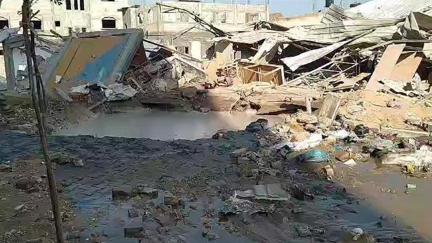 אסון סביבתי מאיים על חיי התושבים בעזה: רחובות מוצפים בשפכים