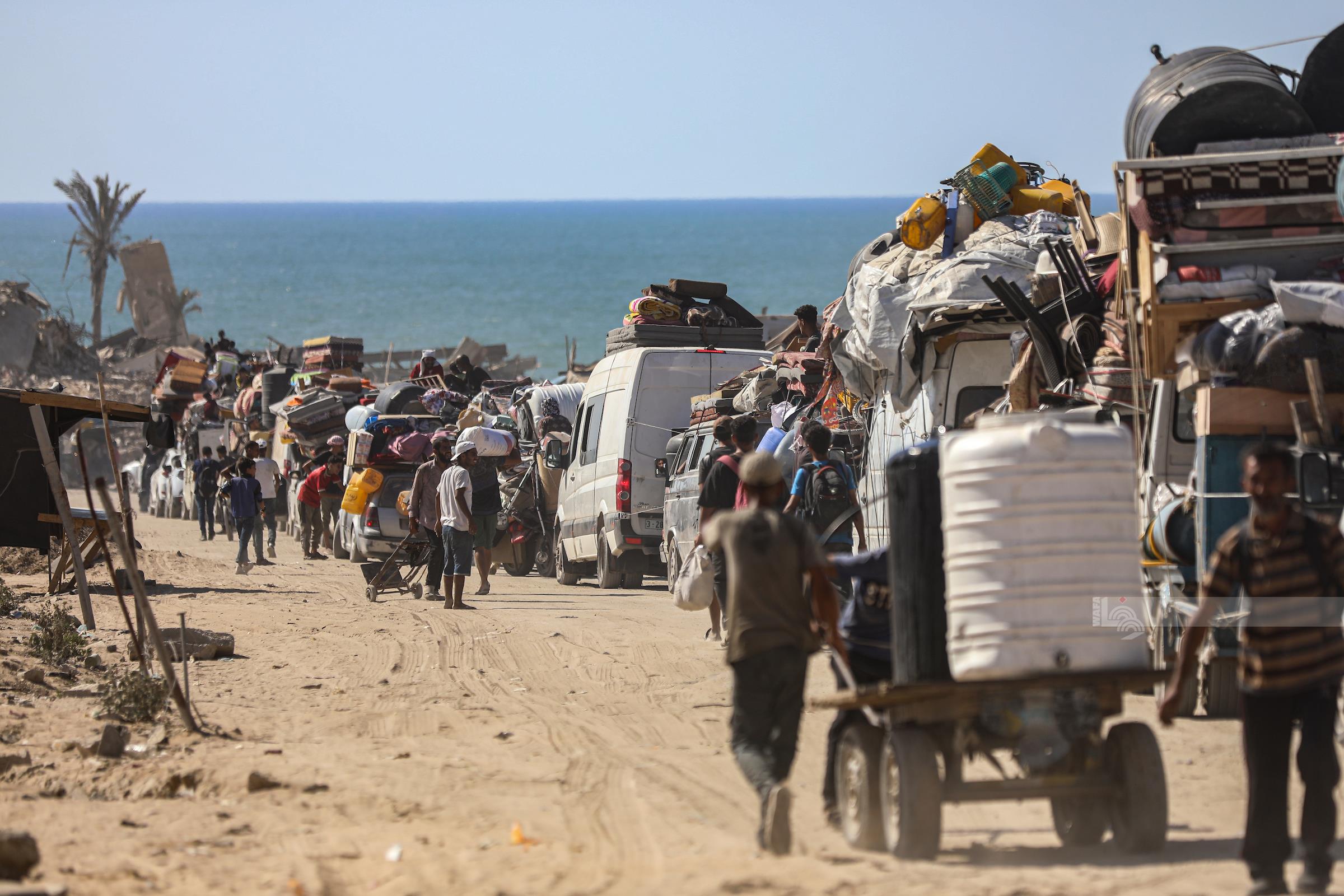 יוניסף: משפחות עזה נדחקות מגיהנום לגיהנום תחת ההפצצות